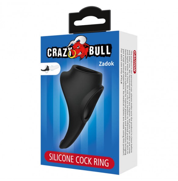 CRAZY BULL - Zadok Male Silicon Delay Cock Rings